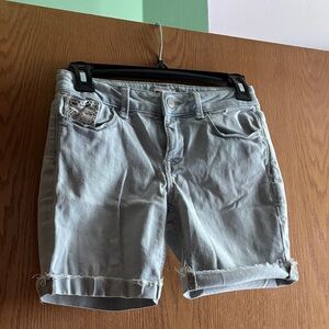 SO, girls chambray jean shorts, 12